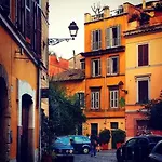 Romantisches Studio Im Lebhaftesten Viertel Roms
