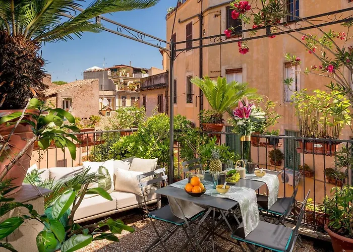 Stunning Flat With Terrace In Trastevere