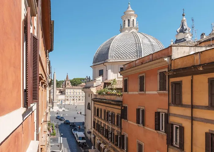 Piazza Del Popolo Apartment With View