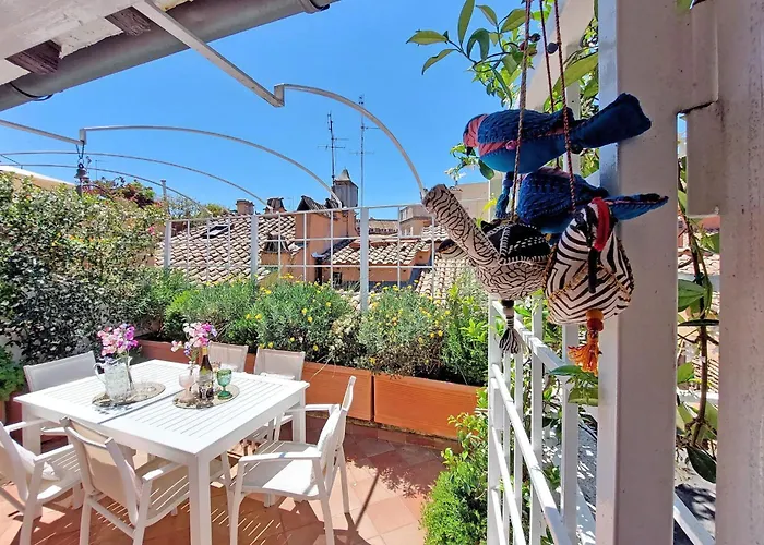 Magical Navona Duplex With Terrace By Halldis