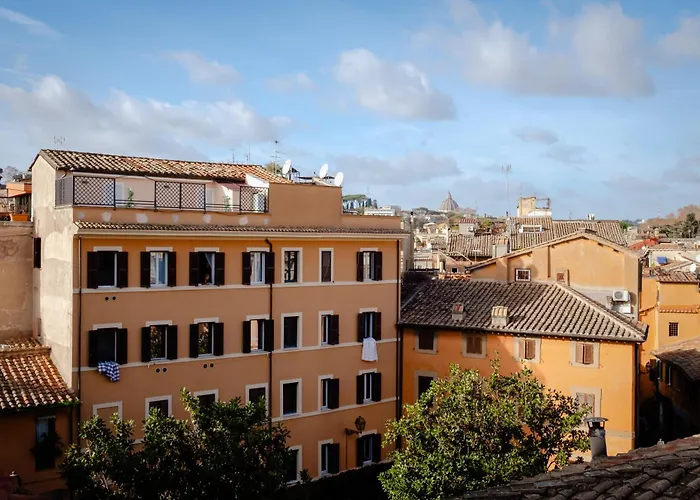 Amazing Penthouse With Terrace And Rooftop In Trastevere