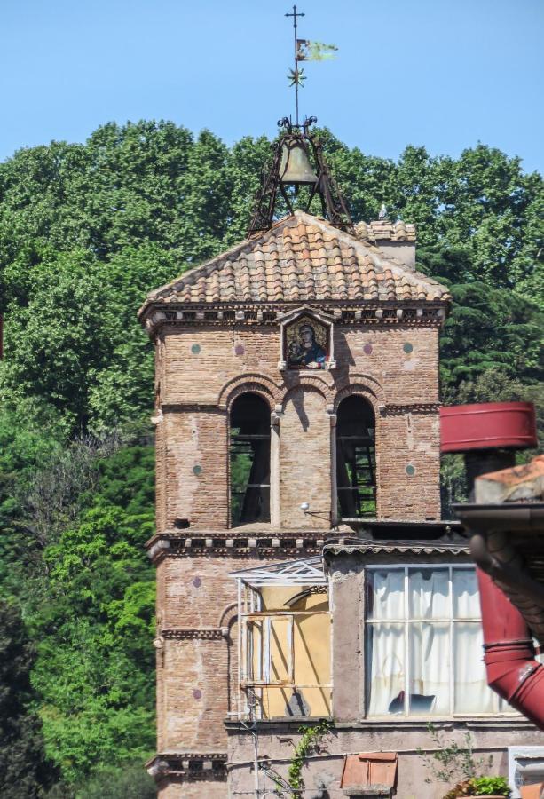 Leilighet Mattia's Penthouse - View Over Trastevere Roofs Roma