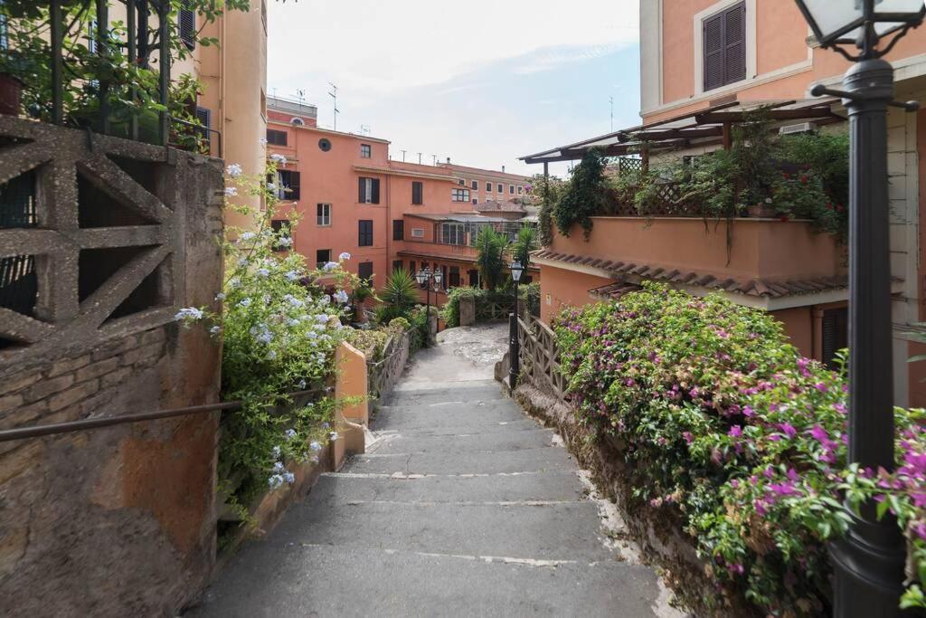Elegante Open Space Con Vasca Idromassaggio A Trastevere Leilighet *