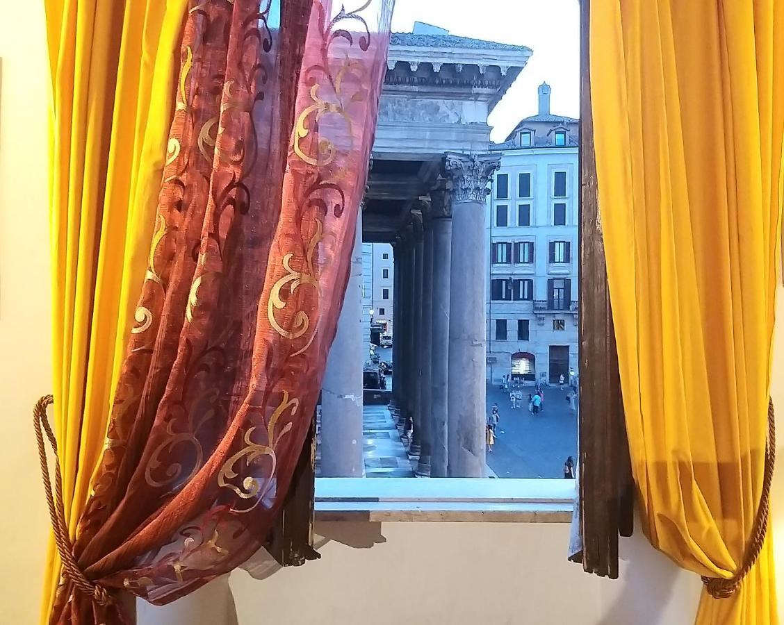 L'antica Dimora Con Splendida Vista Sul Pantheon Apartamento Roma