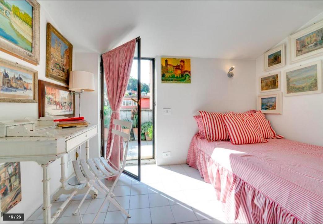 Luxury Art In Trastevere With Terrace Leilighet