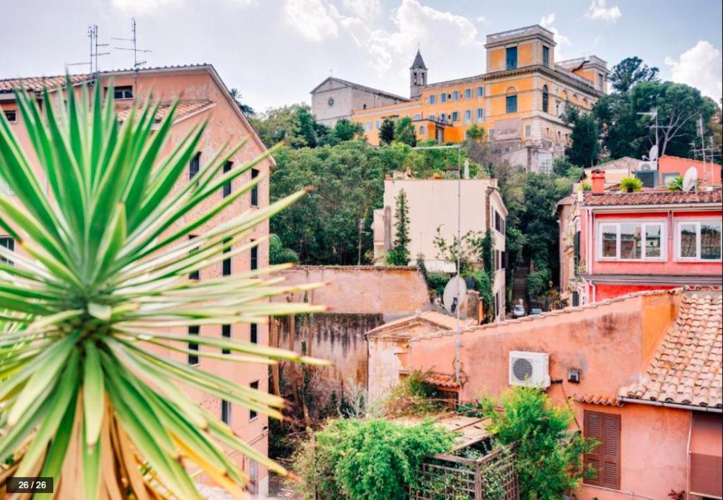 Luxury Art In Trastevere With Terrace Roma