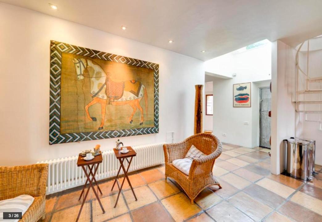 Luxury Art In Trastevere With Terrace Leilighet *