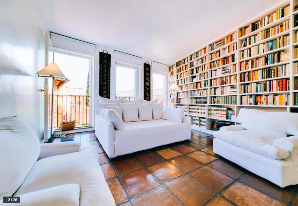 Leilighet Luxury Art In Trastevere With Terrace *