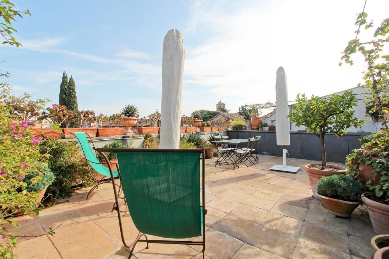 Luxury Art In Trastevere With Terrace Leilighet *