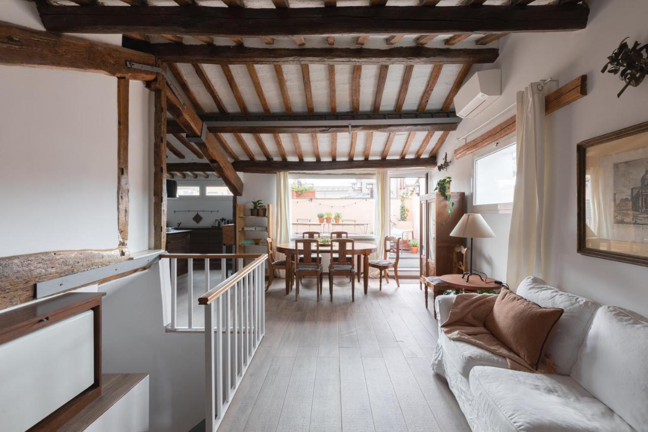 Amazing Penthouse With Terrace And Rooftop In Trastevere Apartamento *