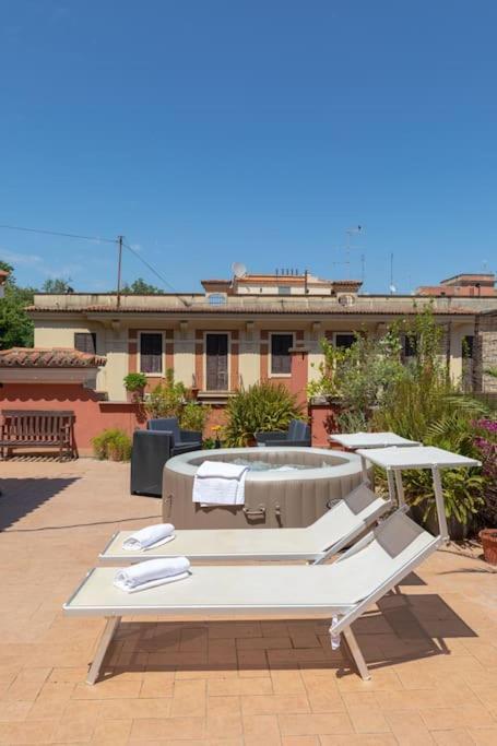 Penthouse With Jacuzzi On Private Terrace In Trastevere Appartamento Roma