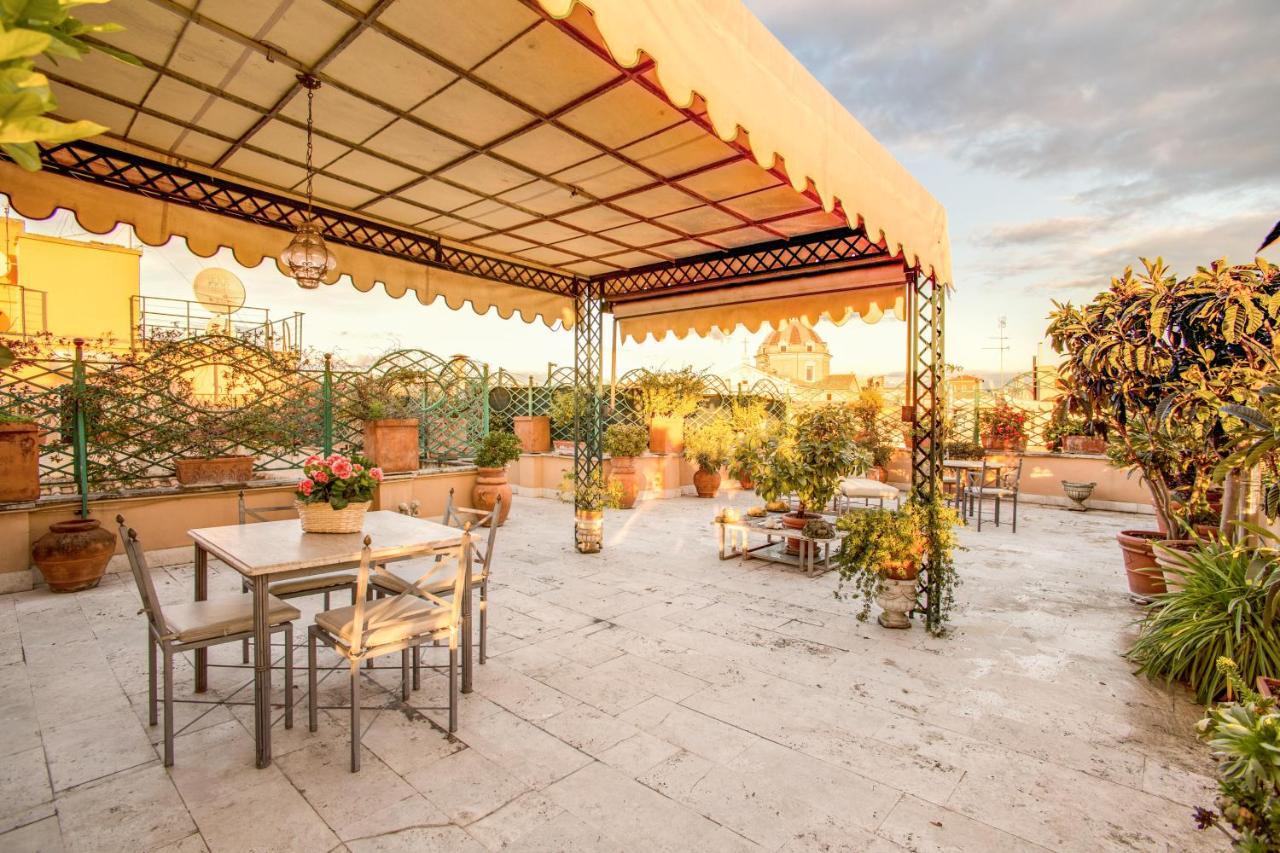 Exclusive Terrace Campo Di Fiori Pantheon Appartamento Roma