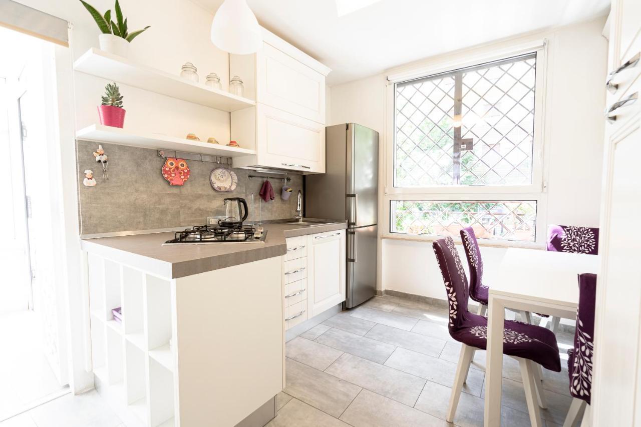 Appia Purple Terrace In Apartment Rome