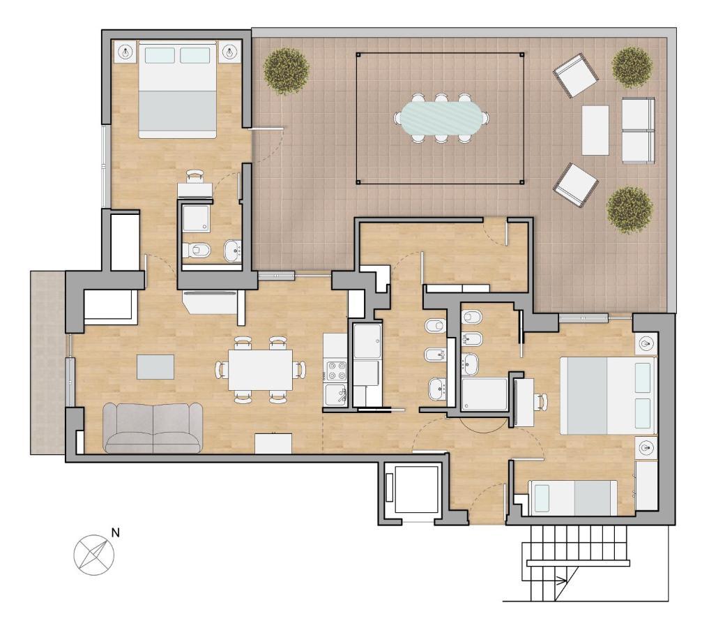 Appartamento Guardabassi Collection - Vatican Luxury Terrace By Varental Roma