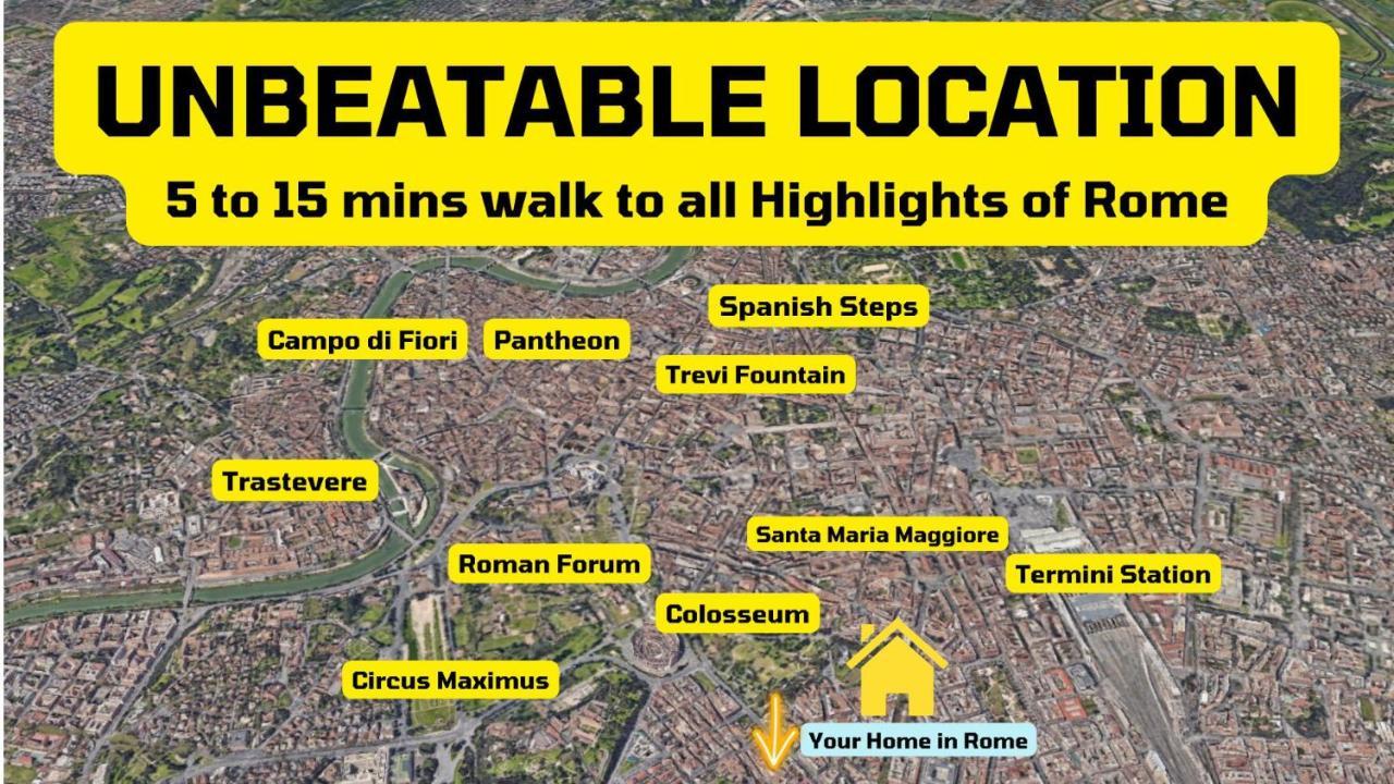 Apartamento Inviting 3-bed In 4mins To Colosseo *