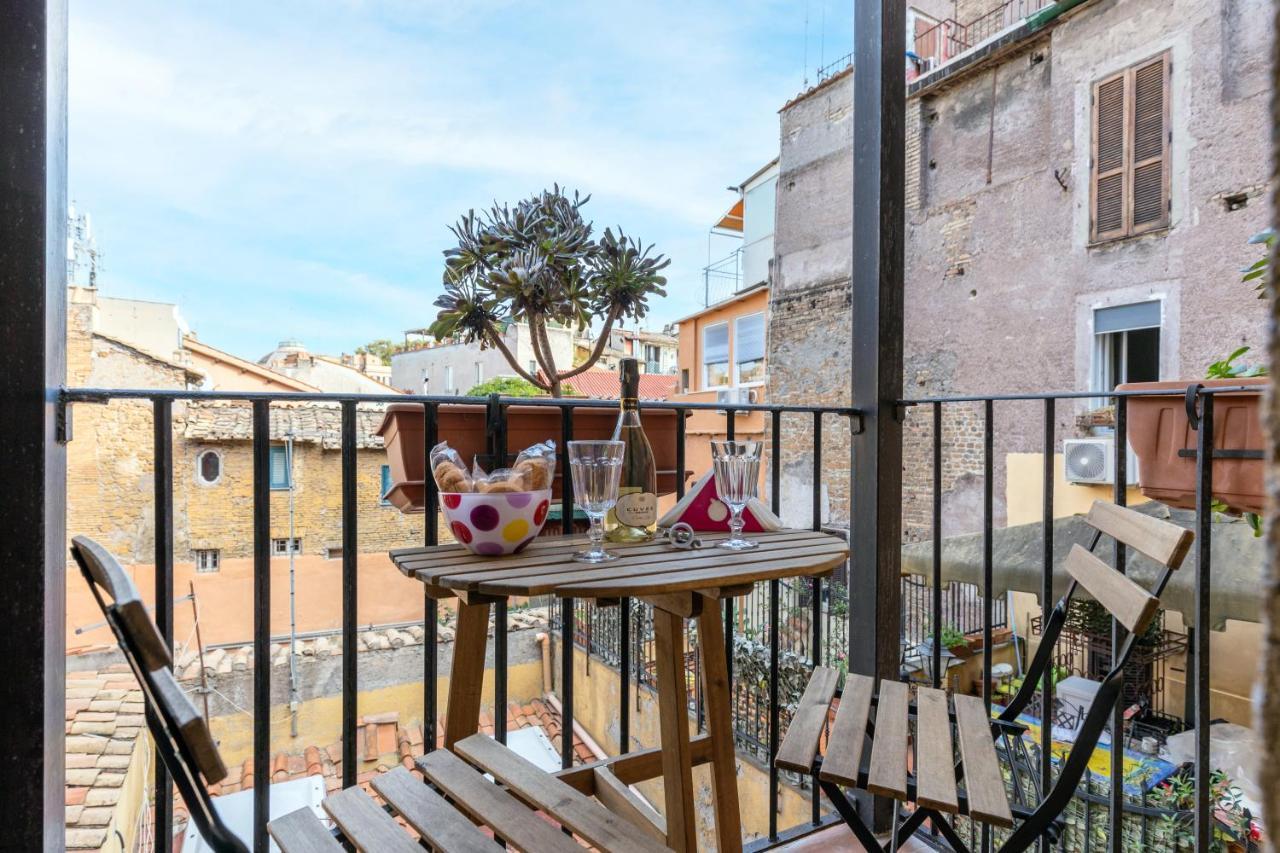 Trastevere House With Balcony,quiet New Leilighet *