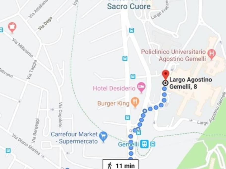 Ottimo Per Policlinico Gemelli, Non Lontano Da San Pietro Apartamento *