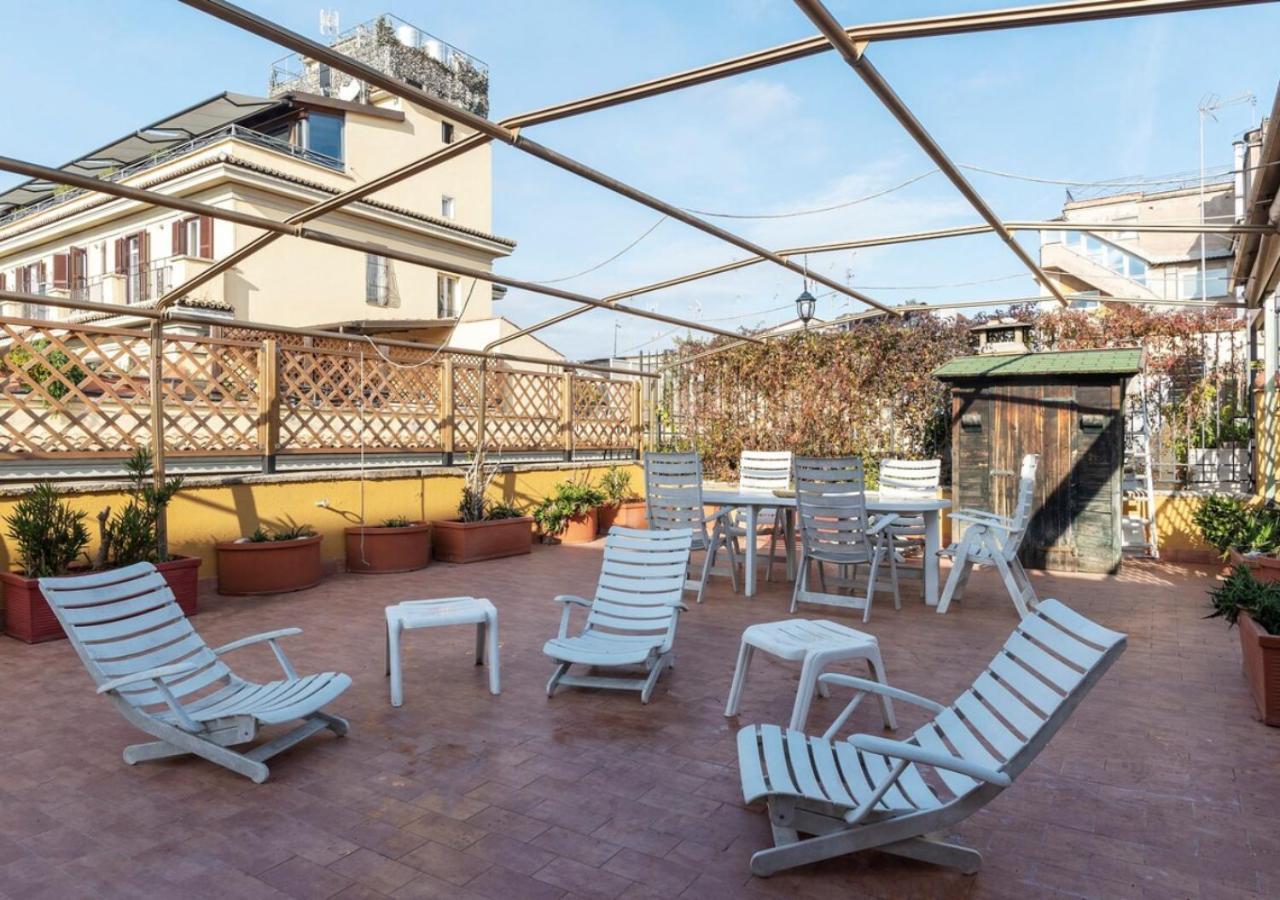 Elegant, With Private Terrace Next To The Vatican Apartamento