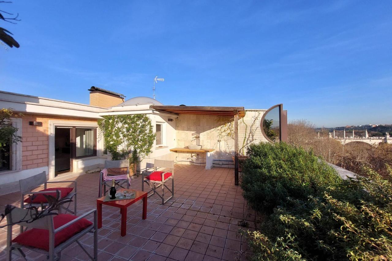 Beautiful Loft In Ponte Milvio With Terrace * Rome