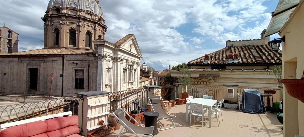 Terrace On The Monuments Of Roma
