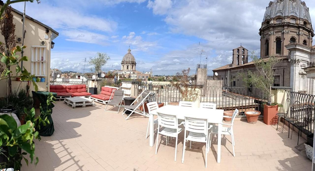 Terrace On The Monuments Of Roma