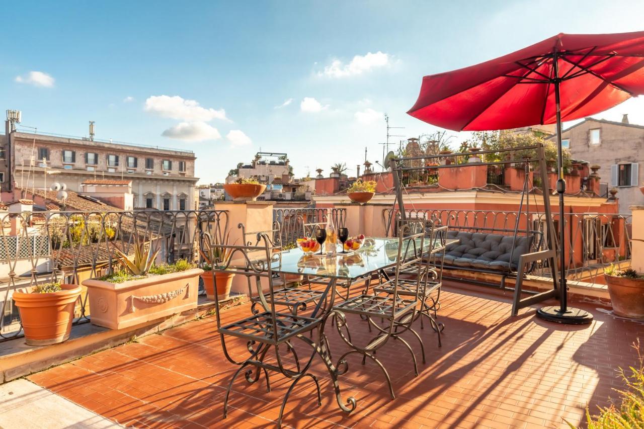 Rooftop Campo Dei Fiori Apartment Rom