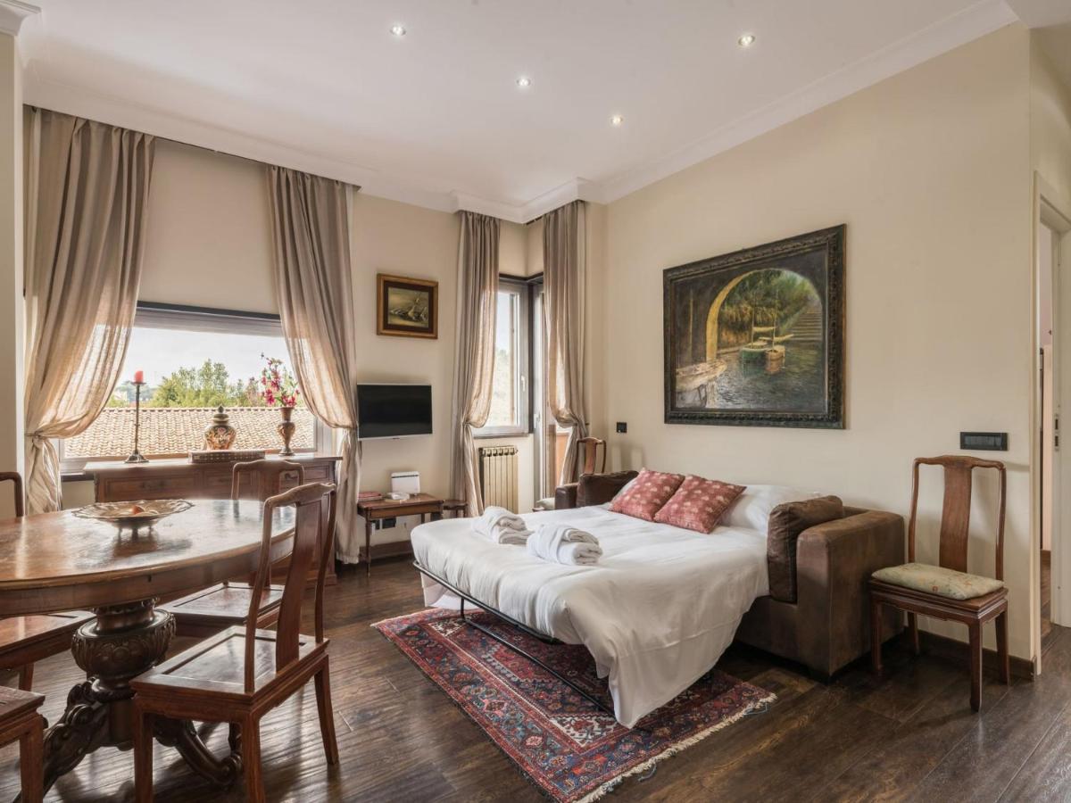 The Rent - Elegant Two-bedroom In Via Aurelia Apartamento