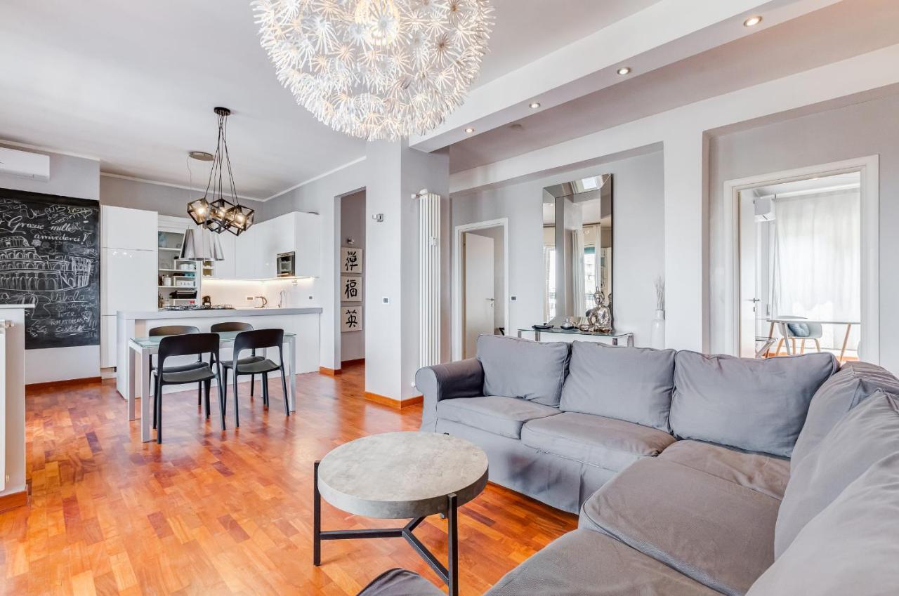 Apartamento Bmga L Penthouse With Terrace And 3bdr In San Giovanni Roma