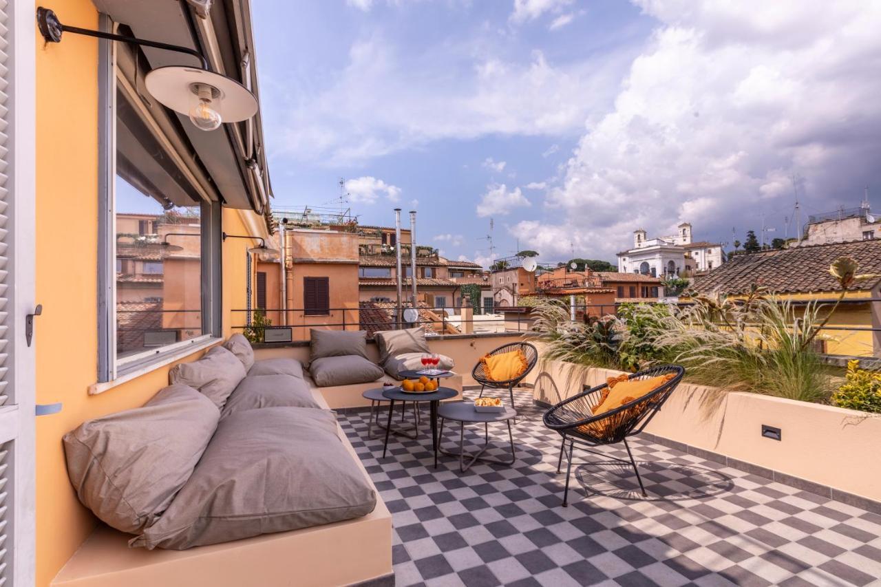 Romac - Condotti Penthouse In The Spanish Steps Area Appartamento