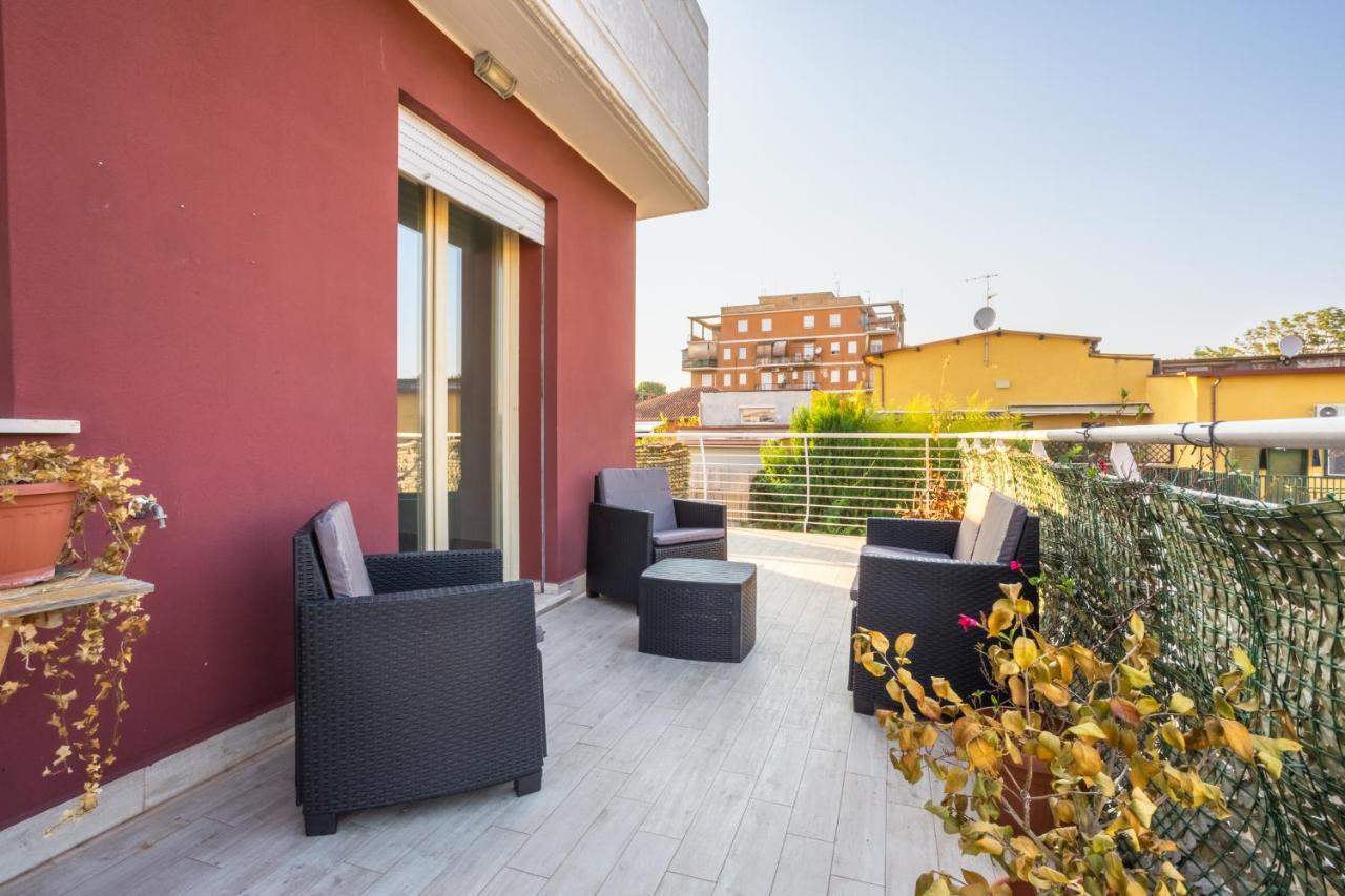 Leilighet Urban Retreat -private Parking+terrace Roma