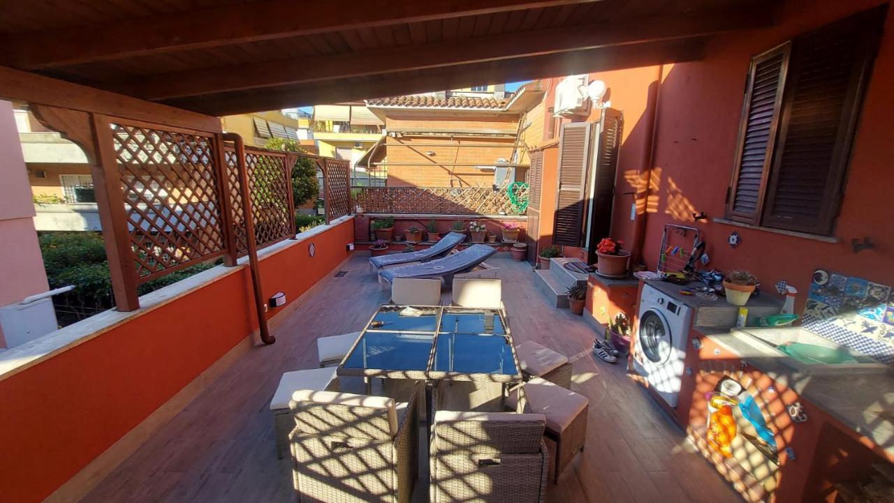 Terrace Of Apartamento Roma