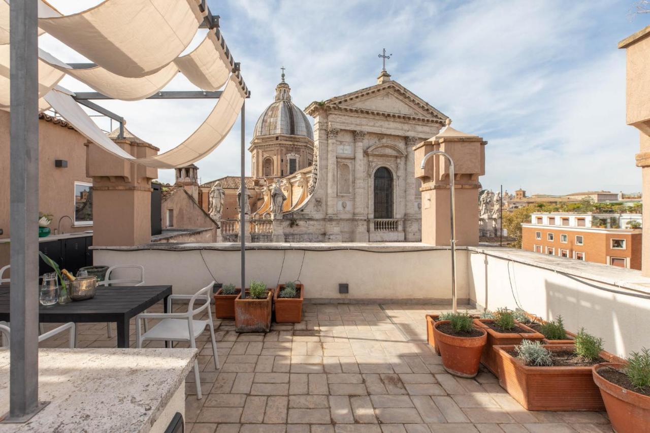 Iflat Navona's Penthouse With Stunning View Leilighet