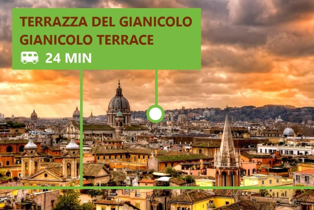 Apartamento Trastevere-monteverde Iper-accessoriata Roma