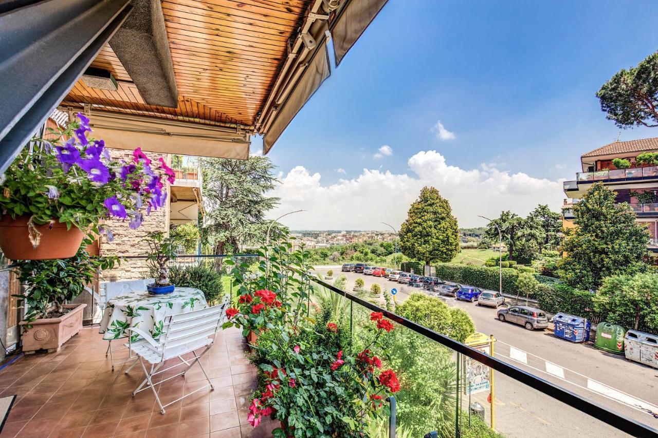Apartamento Terrazza Piccolomini: Elegant Stunning View Over Rome/st Peter's Dome Roma
