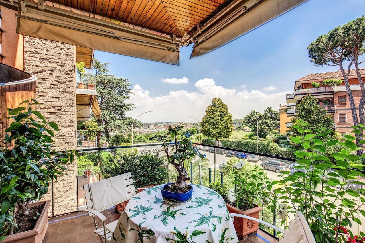Apartamento Terrazza Piccolomini: Elegant Stunning View Over Rome/st Peter's Dome