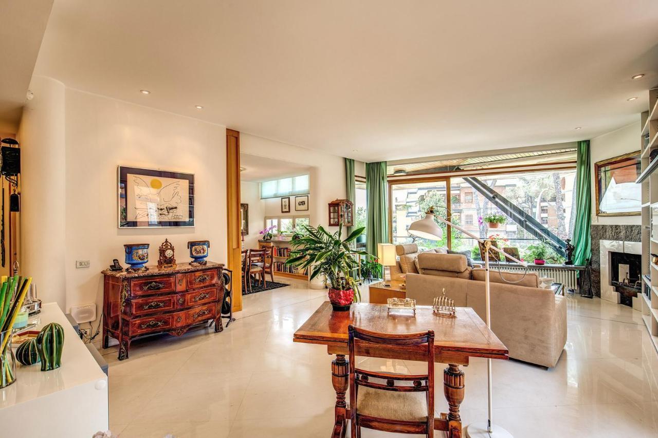 Apartamento Terrazza Piccolomini: Elegant Stunning View Over Rome/st Peter's Dome
