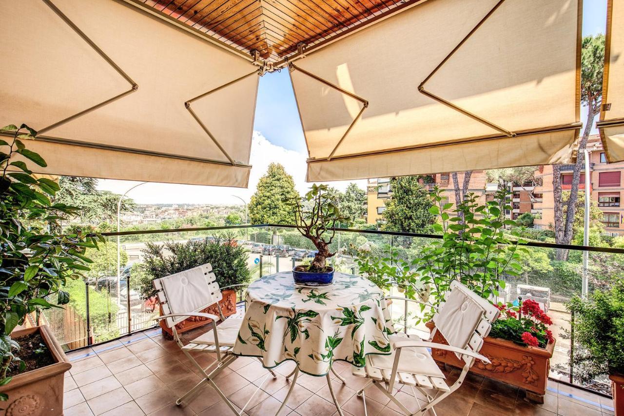 Terrazza Piccolomini: Elegant Stunning View Over Rome/st Peter's Dome * Roma