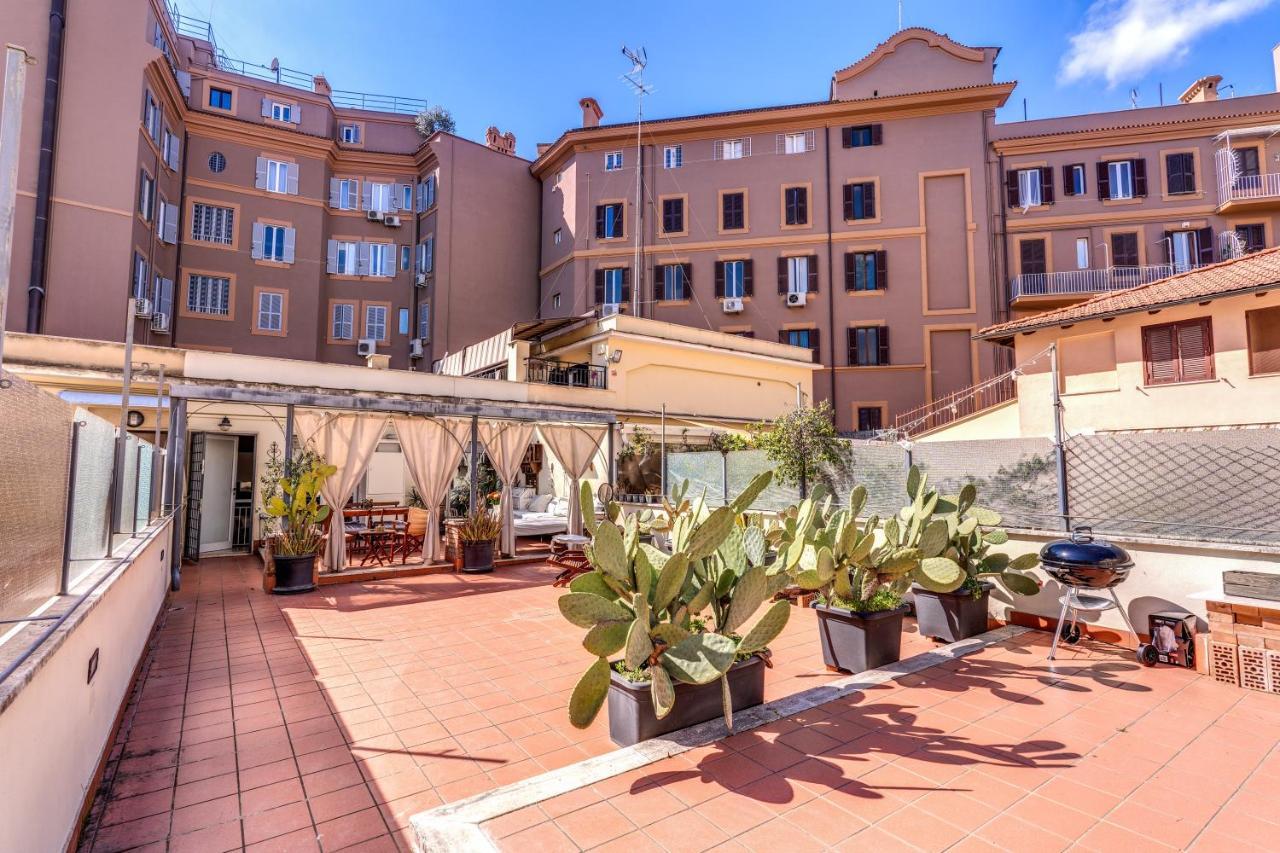 Cozy Flat In Vatican Area With Private Terrace Apartamento Roma