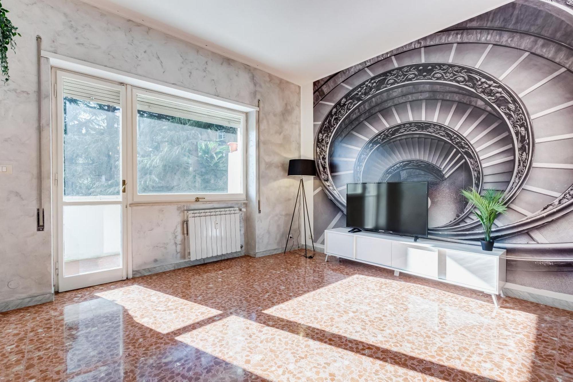 Apartamento Large With Swimming Pool And Tennis Court Near The Station *