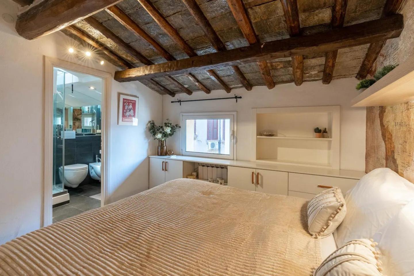 Appartamento 15 Min From Piazza Venezia Skyline Sanctuary In Trastevere Roma