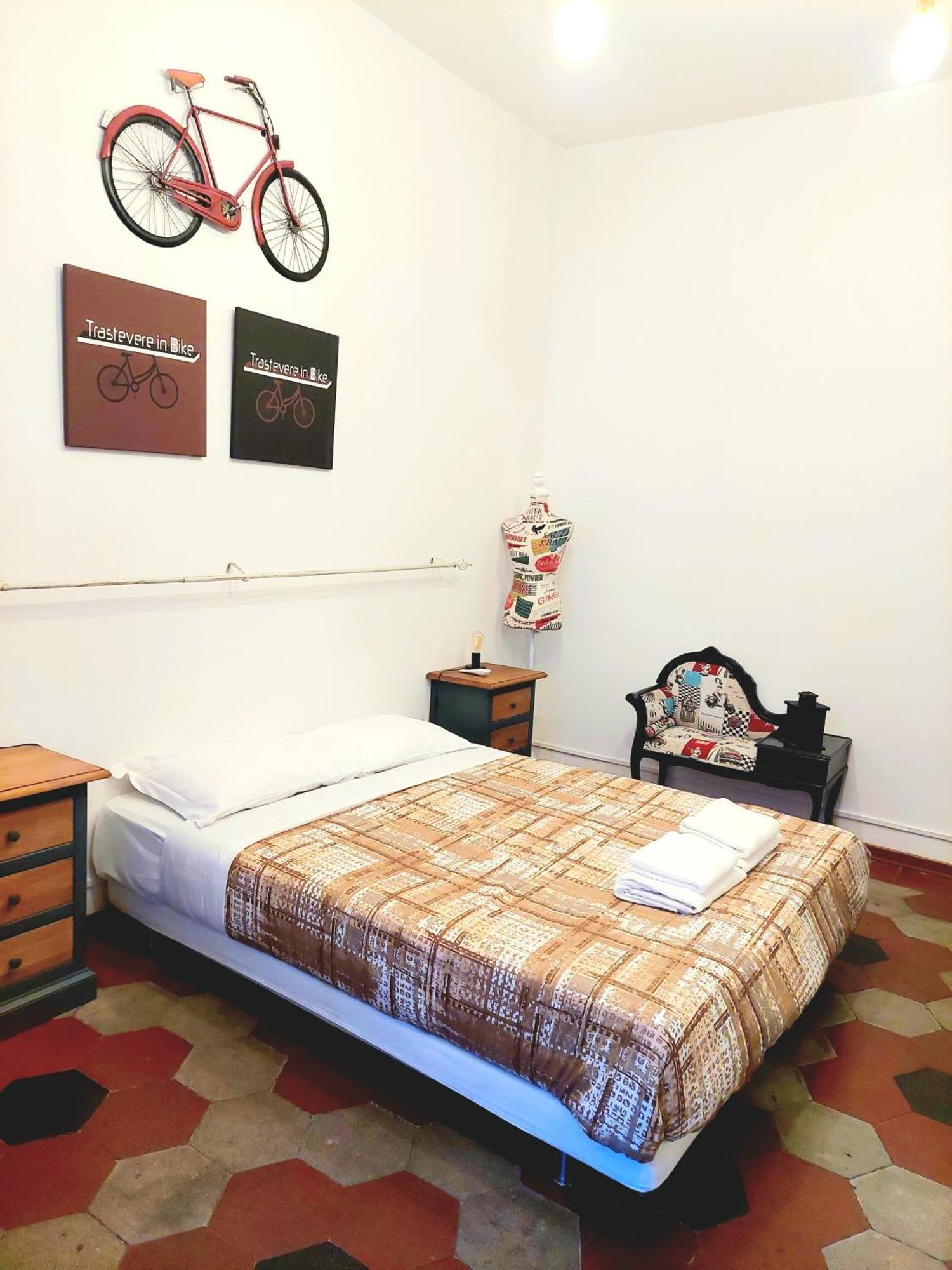 Apartamento Trastevere In Bike - Con Wi-fi E Ac Roma