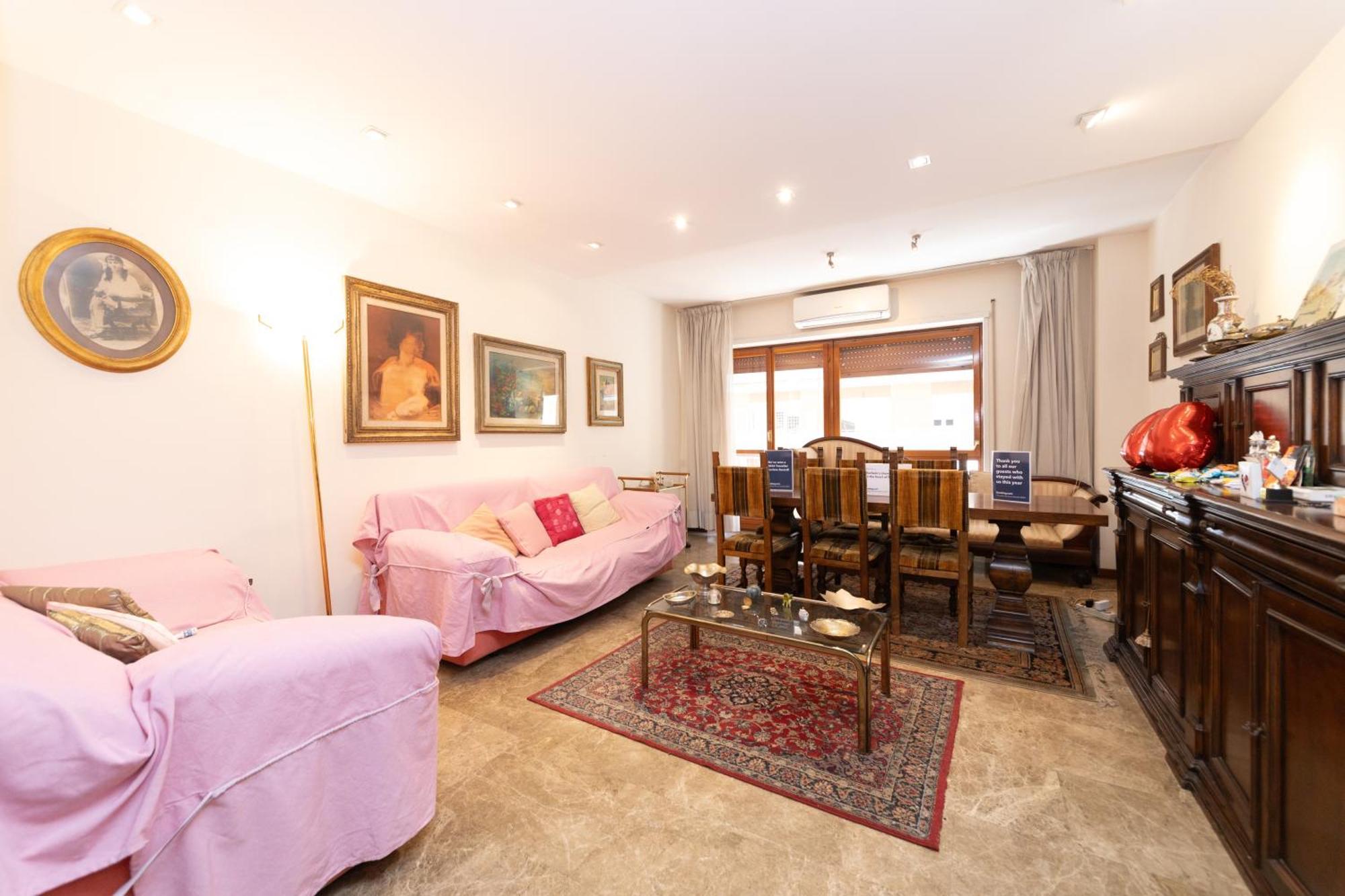 Quarto em Acomodações Particulares Rachele's Charming House In The Heart Of Roma
