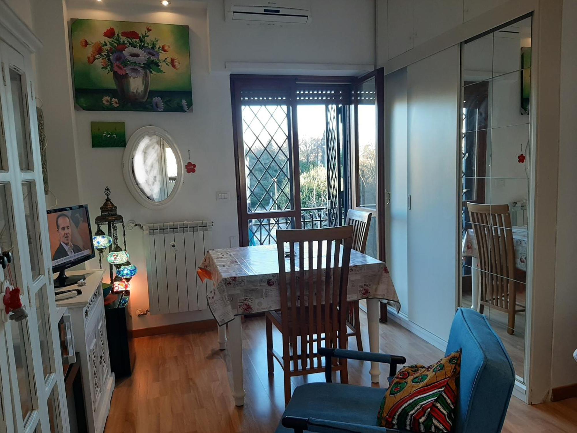 Loft Shabby Chic Con Vista Vicino Al Vaticano Appartamento *