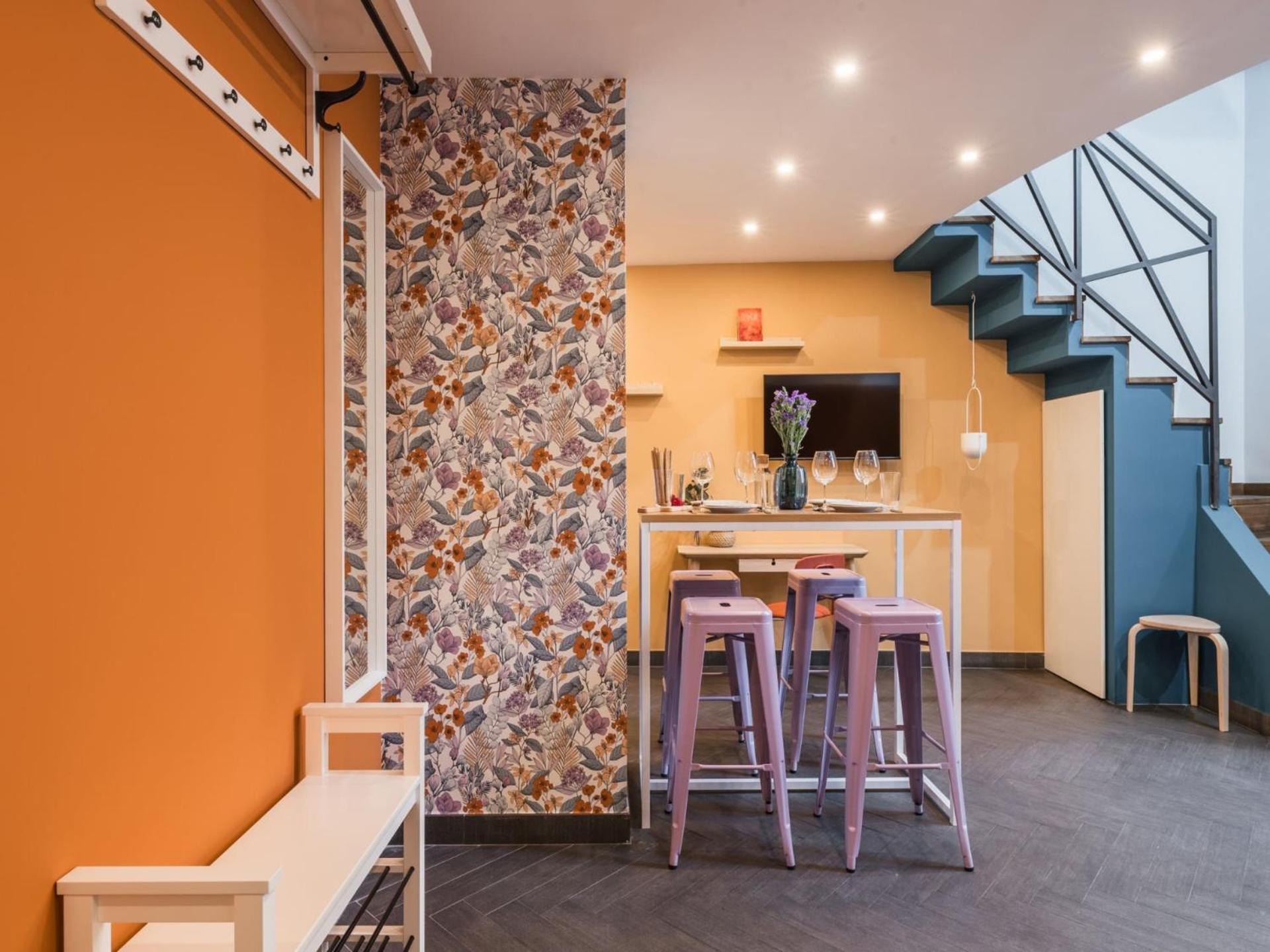 The Rent - Colorful Loft In Trastevere Area * Roma