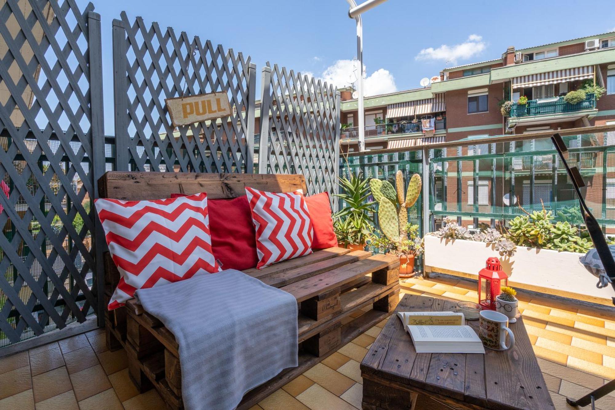 Casa Del Sole - Treno A 10min - Free Parking * Roma