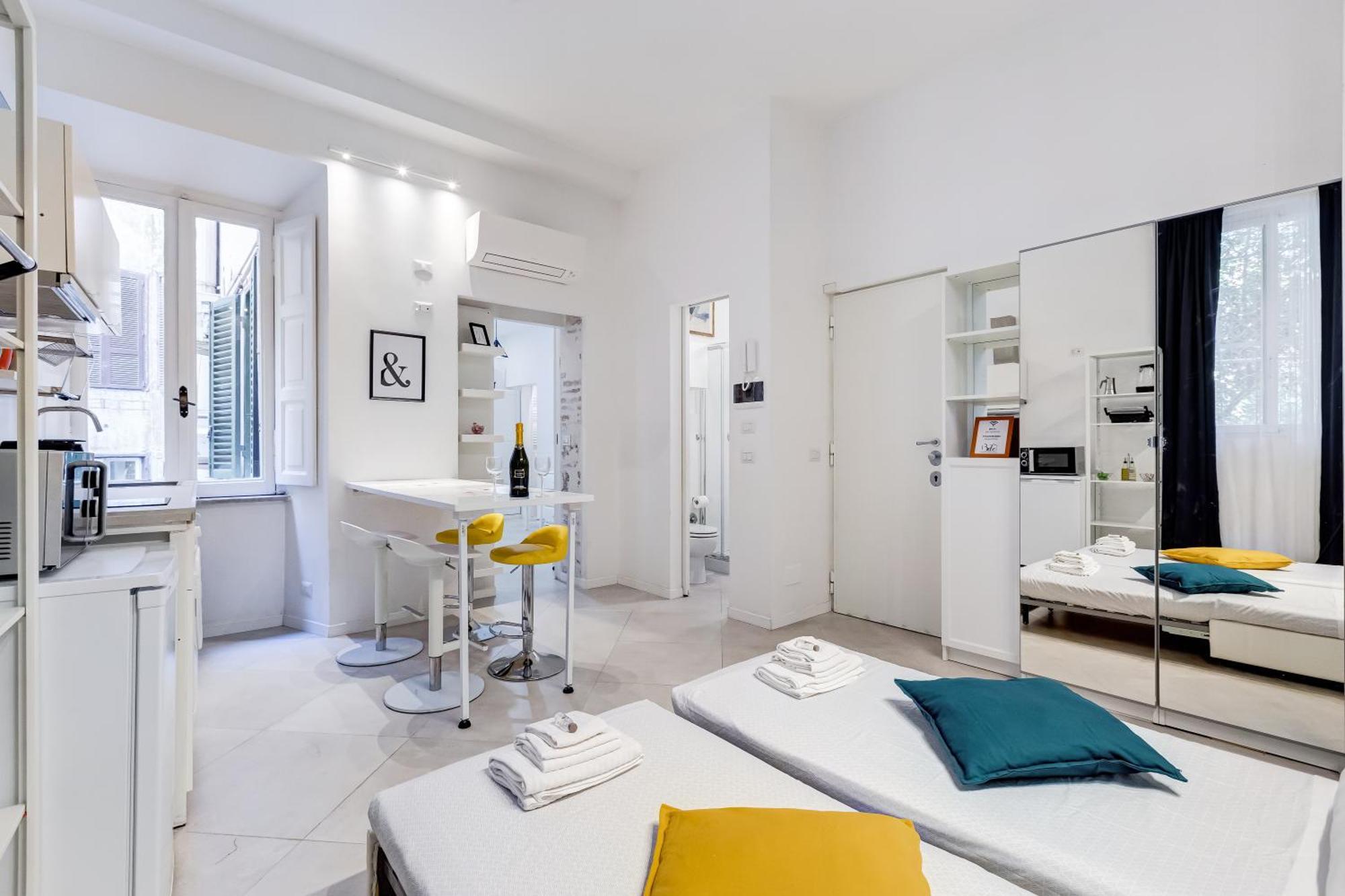 Bdc Alpha & Omega In Monti District With 2bath Appartamento