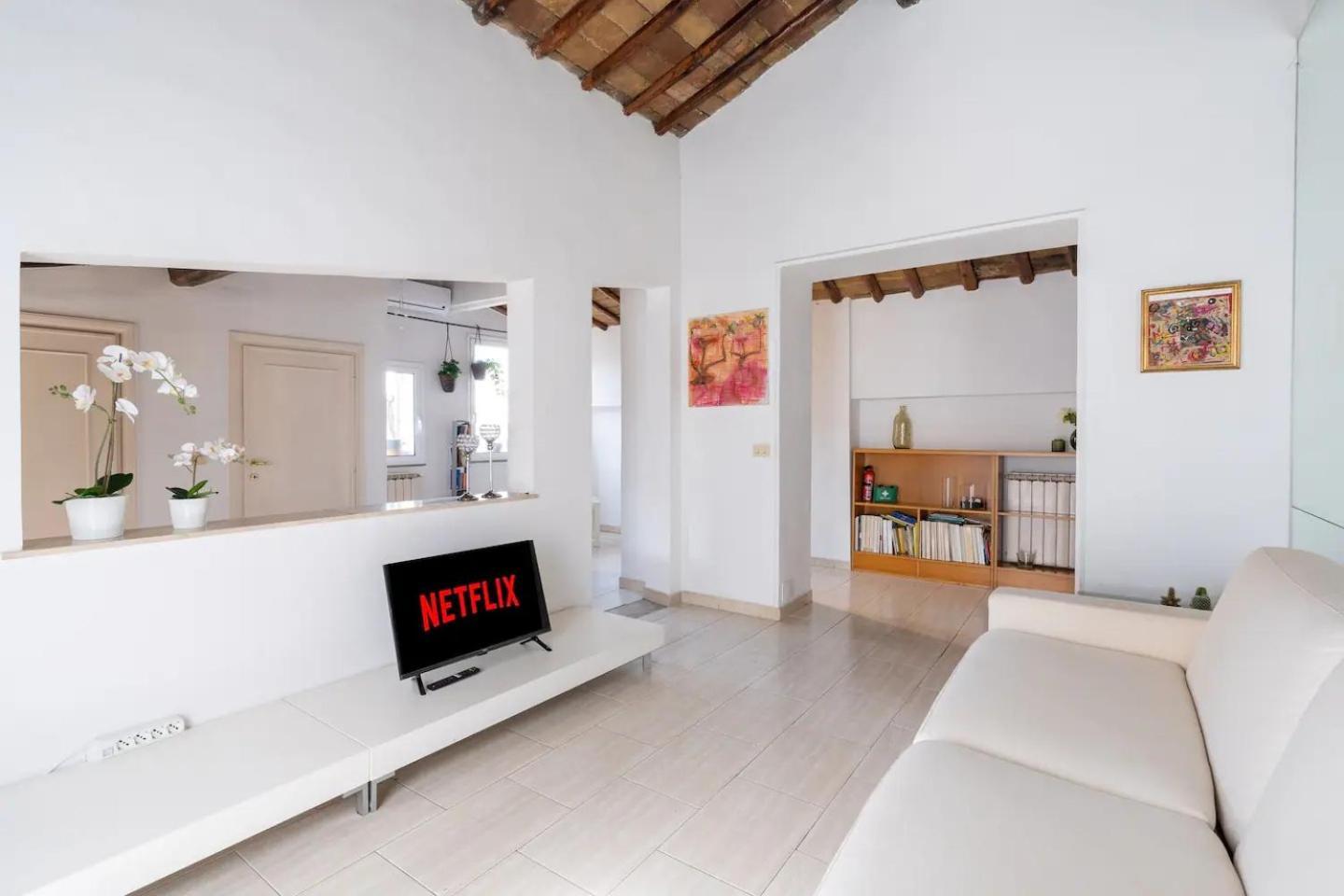 Appartamento 15 Min From Piazza Venezia Skyline Sanctuary In Trastevere *