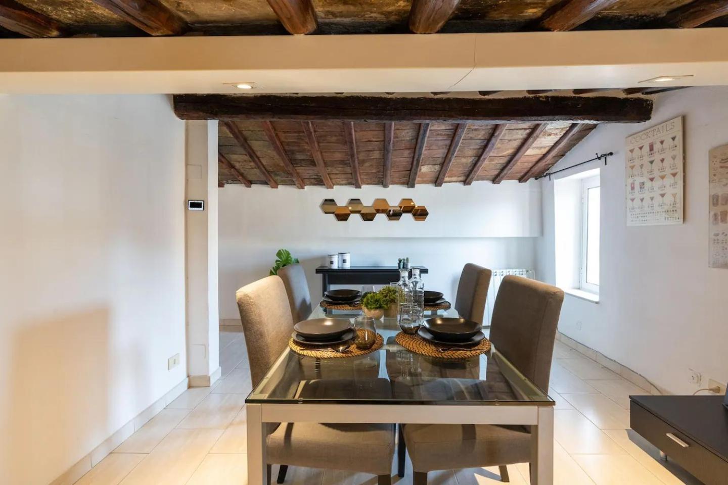 15 Min From Piazza Venezia Skyline Sanctuary In Trastevere Appartamento *