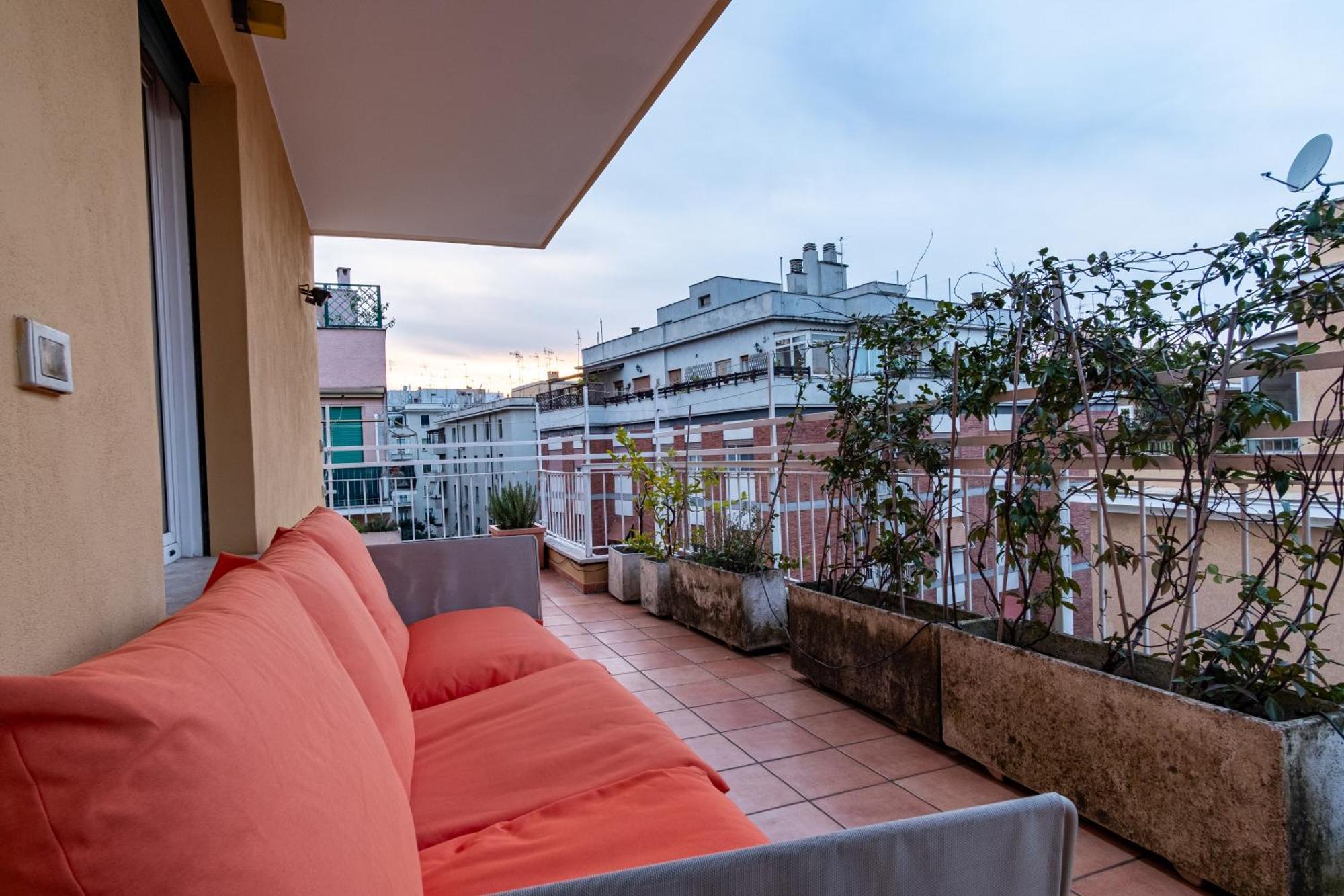 Attic With Terrace And Jacuzzi - Luxury Roma