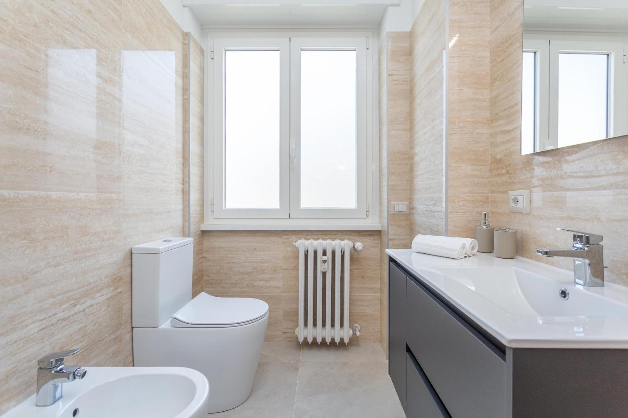2-bedroom Retreat Near Metro & Parks Apartamento Roma